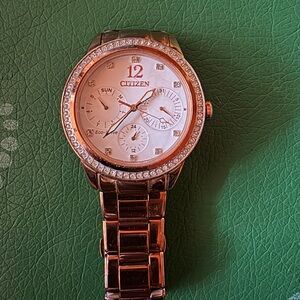 Citizen Silhouette Crystal- Ladies Eco-Drive  Watch